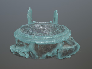 Ice temple Modelo 3D