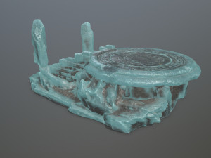 Ice temple Modelo 3D