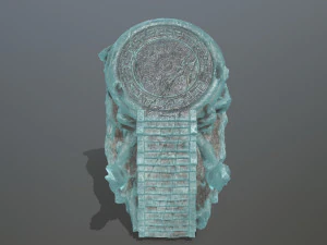 Tempio del ghiaccio Modello 3D