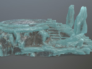 Ice temple Modelo 3D