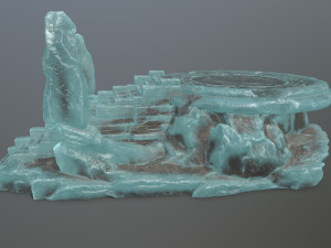 Ice temple Modelo 3D