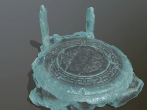 Tempio del ghiaccio Modello 3D