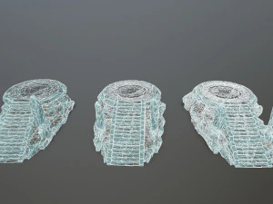 Tempio del ghiaccio Modello 3D