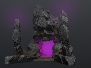 Skull Gate 3D 模型