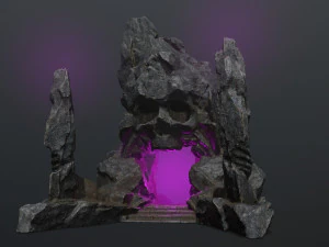 Skull Gate 3D Model