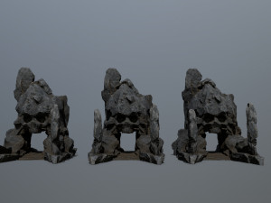 Skull Gate 3D 模型