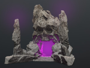 Skull Gate 3D Model
