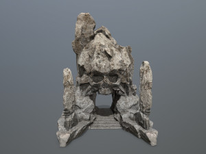 Skull Gate 3D Model