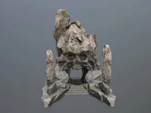Skull Gate 3D Model
