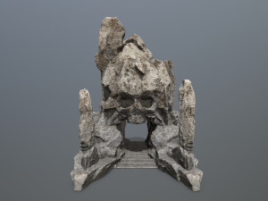Skull Gate 3D Model