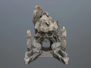 Skull Gate 3D Model