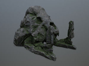 Skull Rock Model 3D