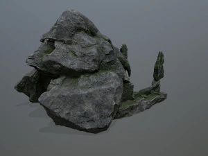 Skull Rock 3D Model