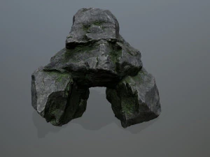 Skull Rock 3D Model