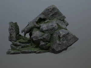 Skull Rock 3D Model