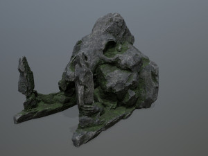 Skull Rock Model 3D