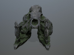 Skull Rock Model 3D