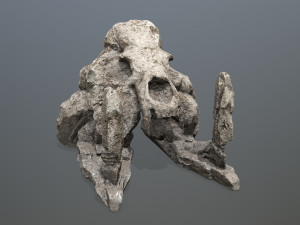 Skull gate 3D-Modell