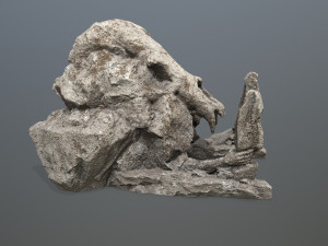 Skull gate 3D-Modell
