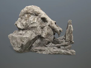 Skull gate 3D Model