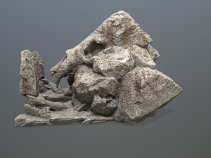 Skull gate 3D-Modell