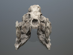 Skull gate 3D-Modell