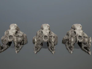 Skull gate 3D Model