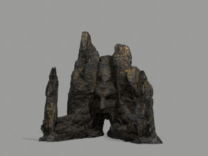Rock Gate Model 3D