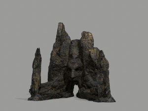 Rock Gate 3D Model
