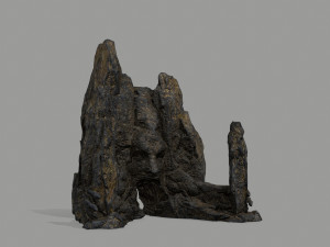 Rock Gate Model 3D