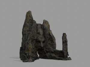 Rock Gate 3D Model