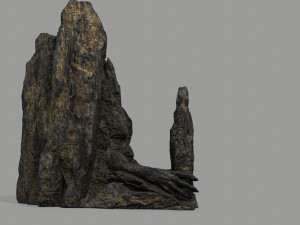Rock Gate Model 3D