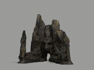 Rock Gate 3D Model