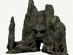 Porta di roccia Modello 3D