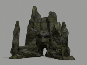 Rock Gate 3D 模型