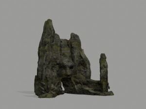 Rock Gate 3D 模型