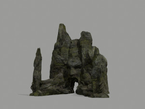 Rock Gate 3D 模型