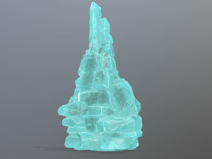 Ice rocks 3D मॉडल
