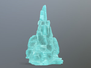 Ice rocks 3D मॉडल