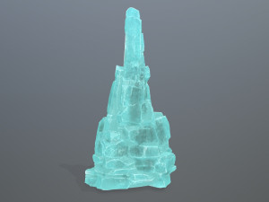 Ice rocks 3D मॉडल