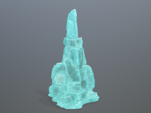 Ice rocks 3D मॉडल