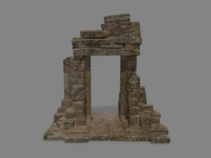 Ruin Gate 3Dモデル