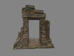 Ruin Gate 3Dモデル