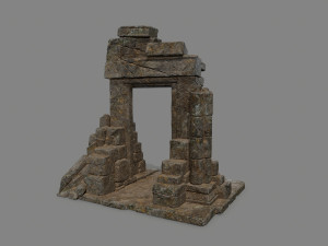 Ruin Gate 3Dモデル