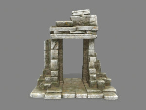 Ruin Gate 3D 모델
