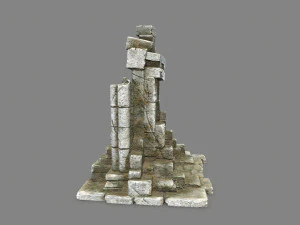 Port&atilde;o da Ru&iacute;na Modelo 3D