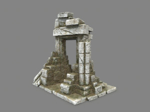 Ruin Gate 3D 모델