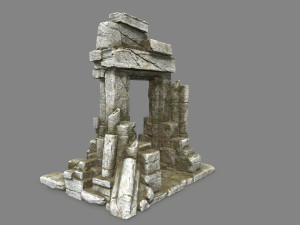 Ruin Gate 3D 모델