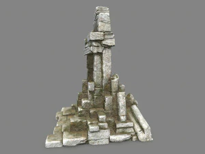 Port&atilde;o da Ru&iacute;na Modelo 3D