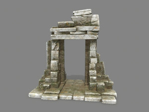 Ruin Gate 3D 모델